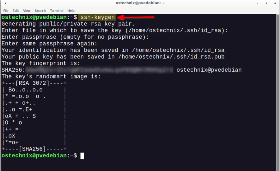 Enable SSH key login